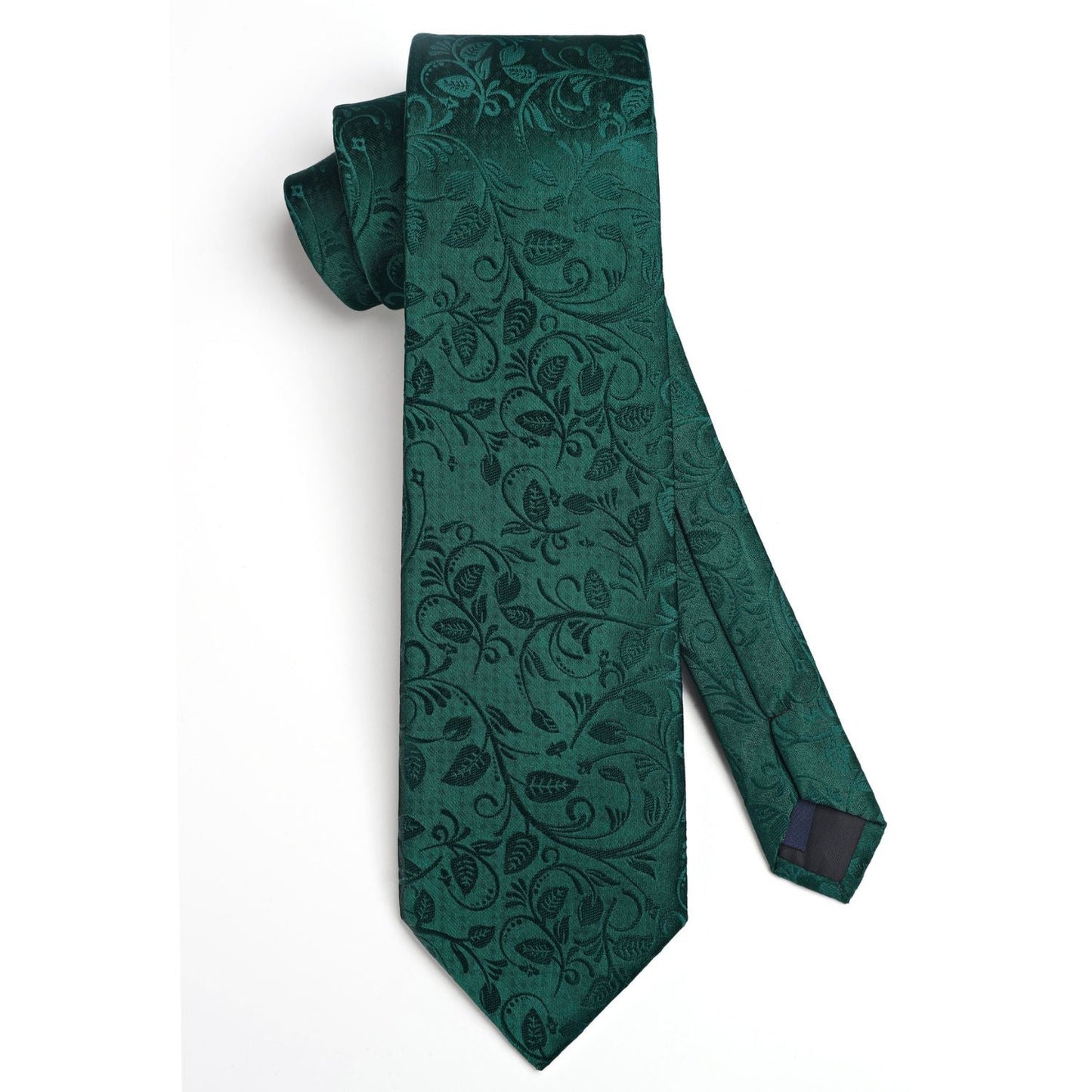 Hisdern Green Floral Wedding Accessories Set