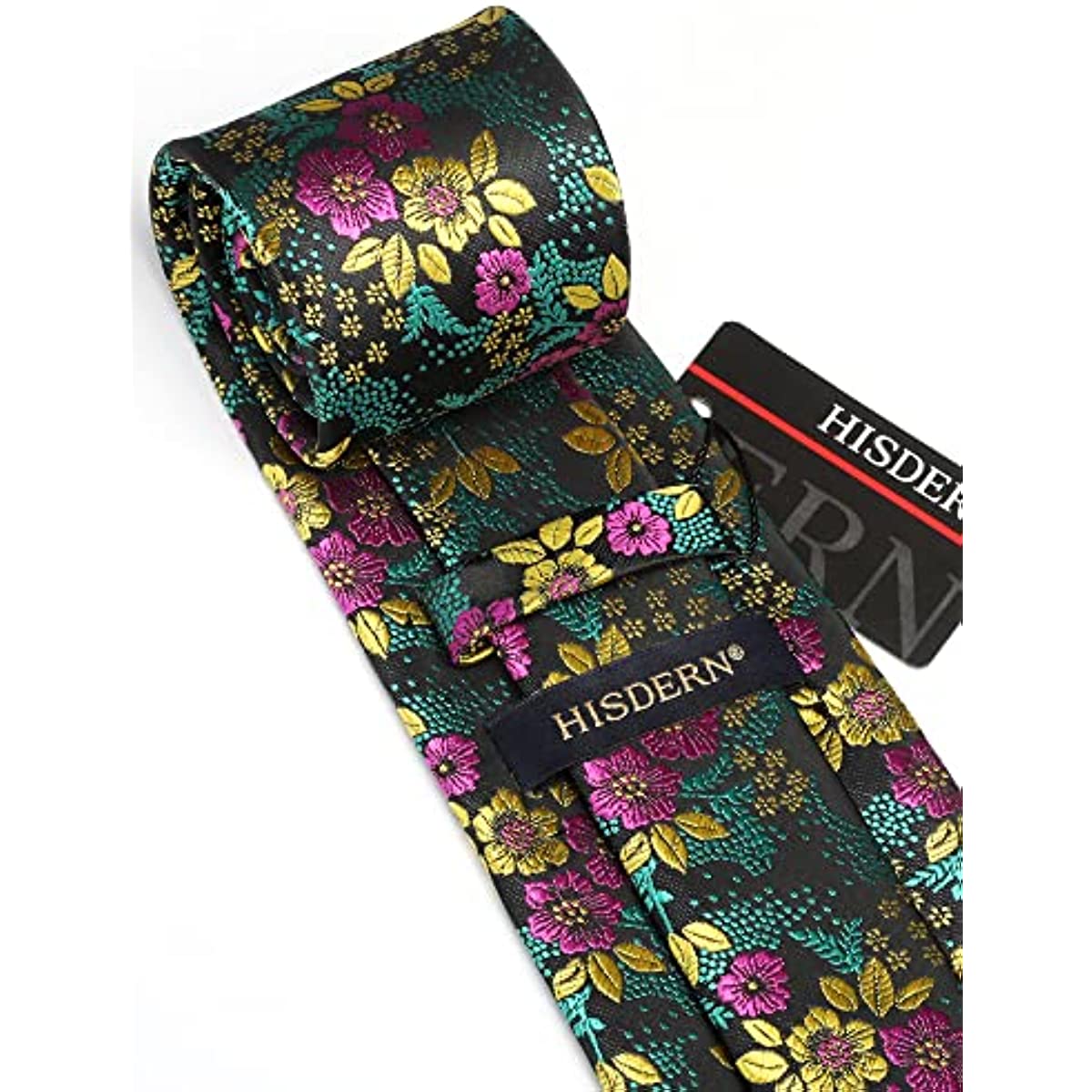 Hisdern Purple Yellow Wedding Accessories Set