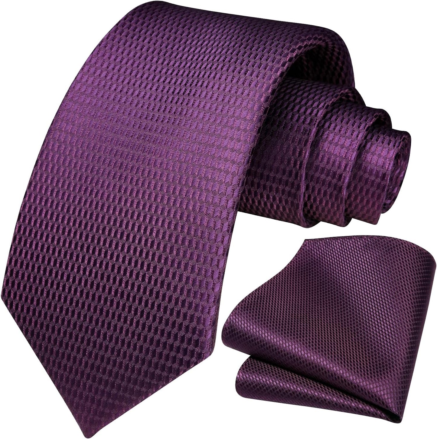Hisdern Sage Green Houndstooth Wedding Tie Set