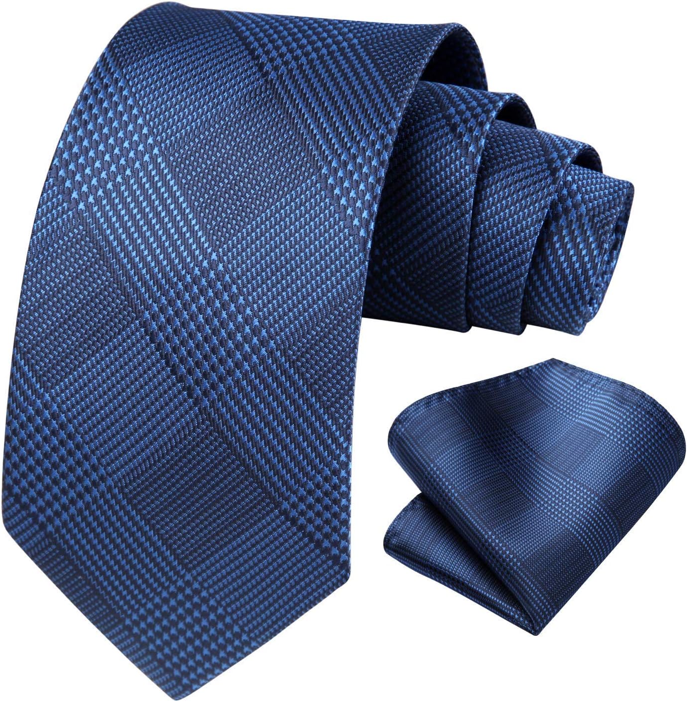 Hisdern Sage Green Houndstooth Wedding Tie Set