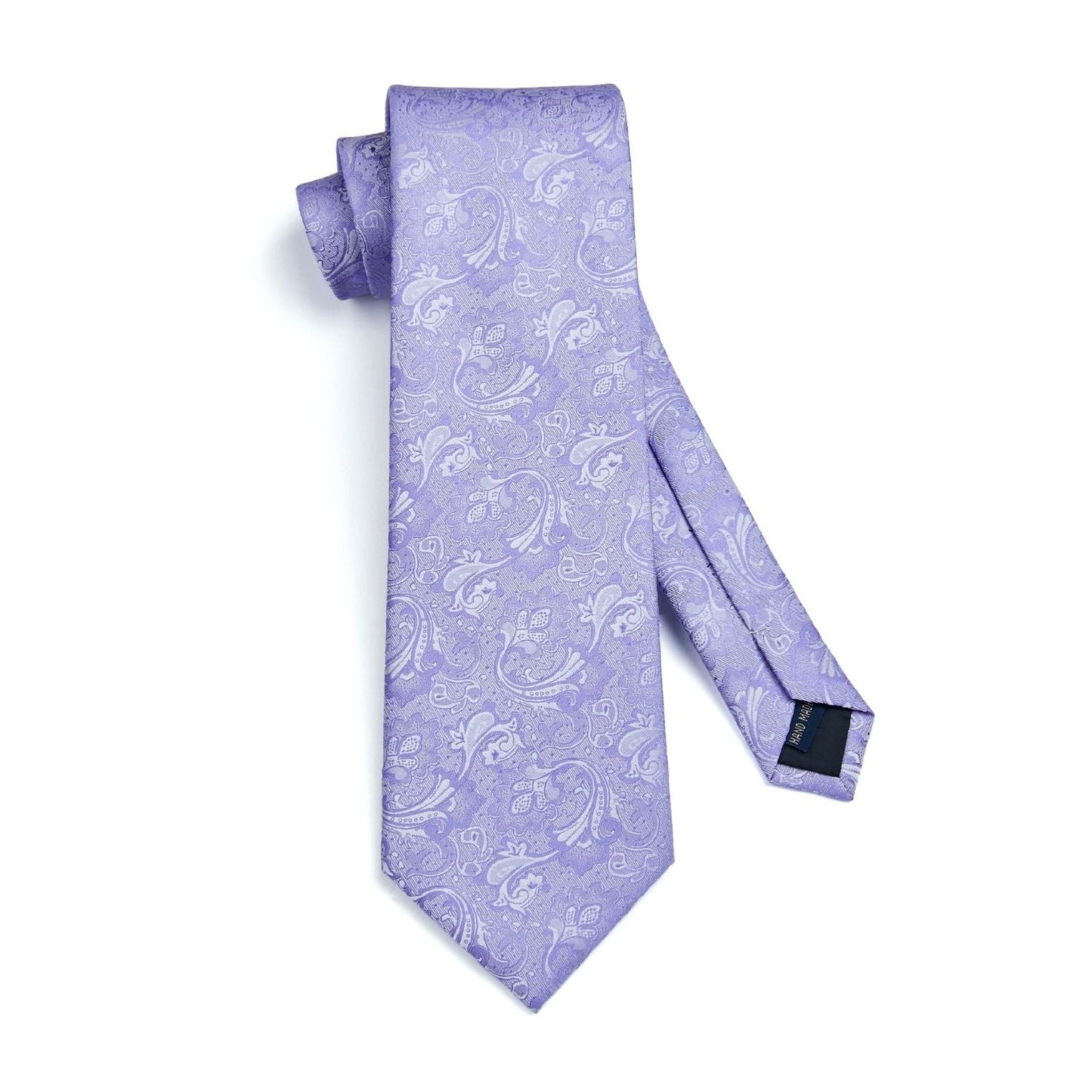 Hisdern Purple Floral Wedding Accessories Set