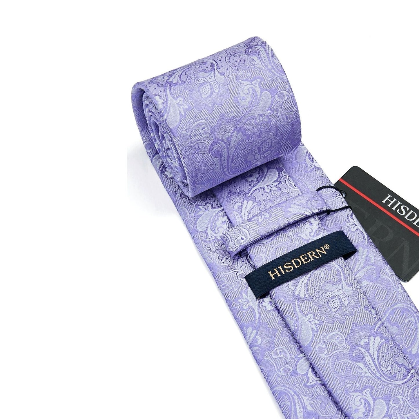 Hisdern Purple Floral Wedding Accessories Set