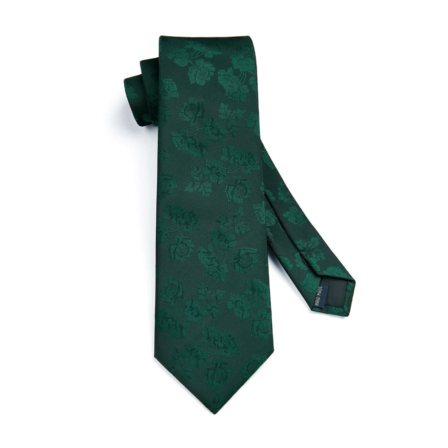 Hisdern Green Floral Wedding Accessories Set