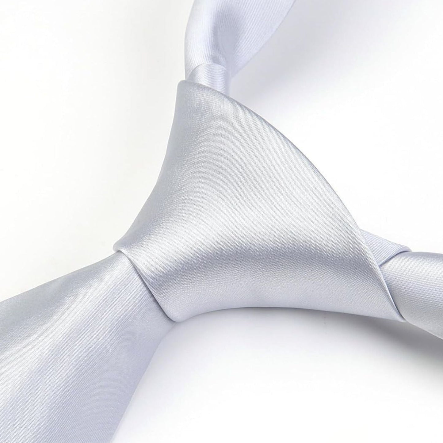 Hisdern Silver Solid Wedding Accessories Set With Clip