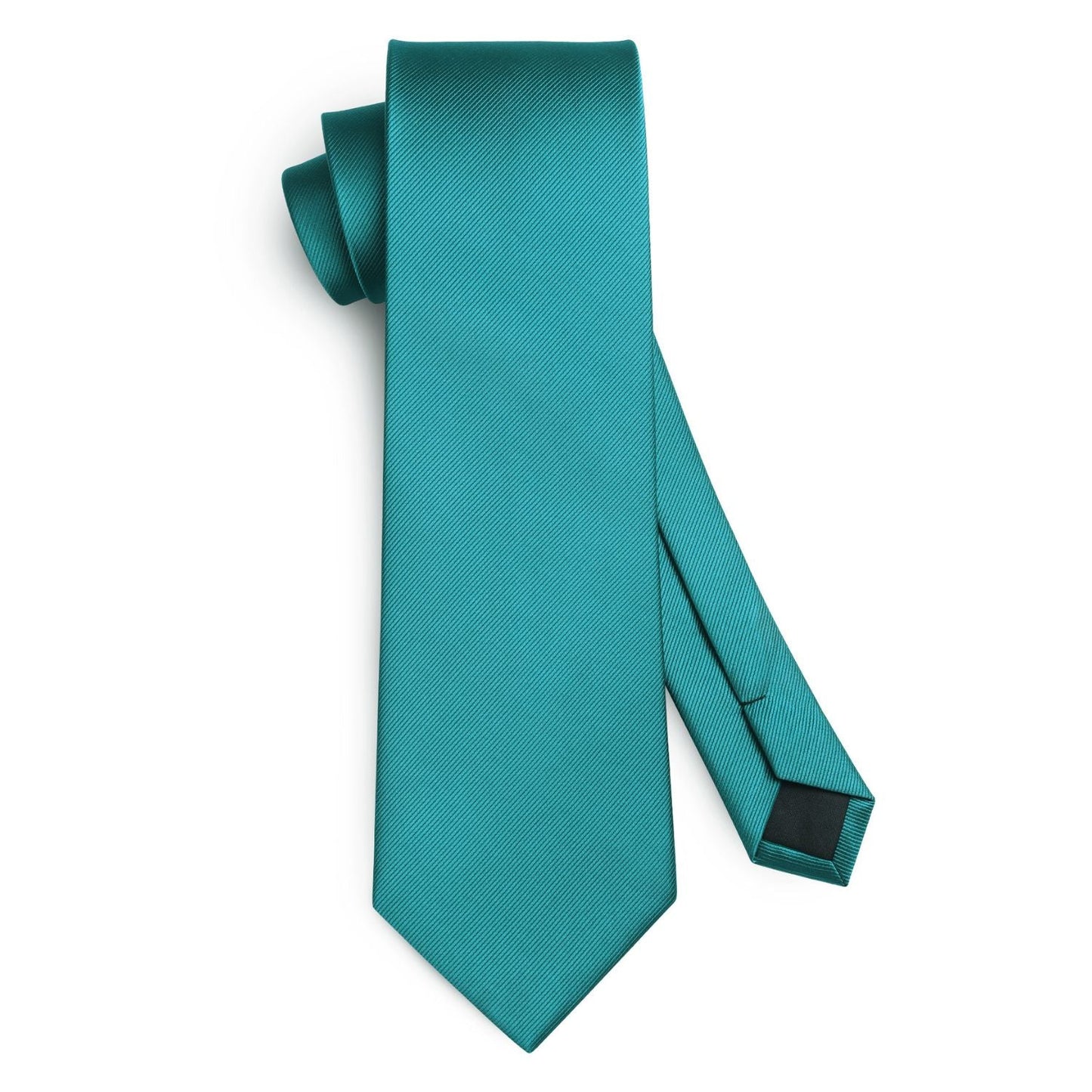 Hisdern Teal Solid Wedding Accessories Set With Clip
