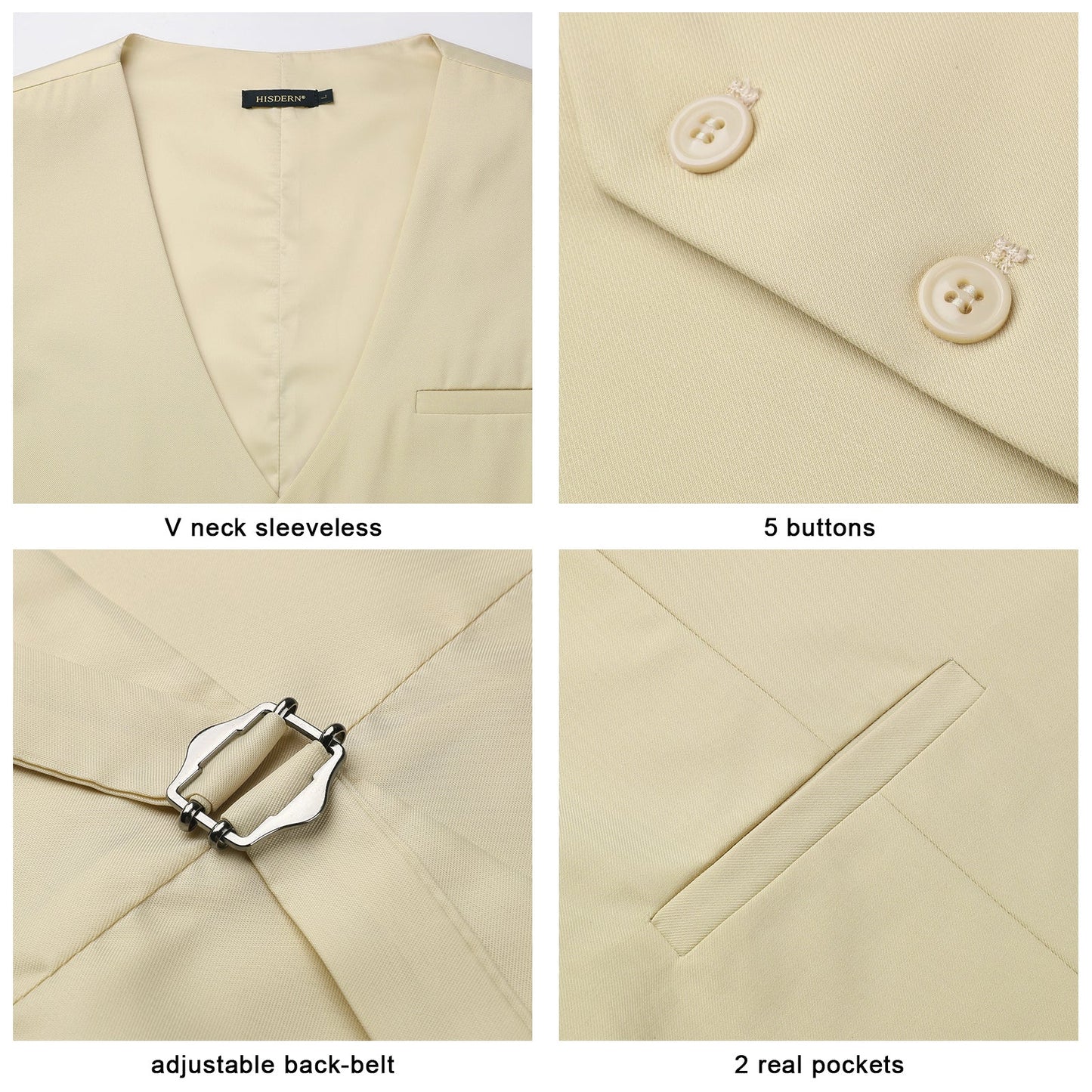 Men's Satin Suit Vest Formal Wear for Wedding Formal Wear