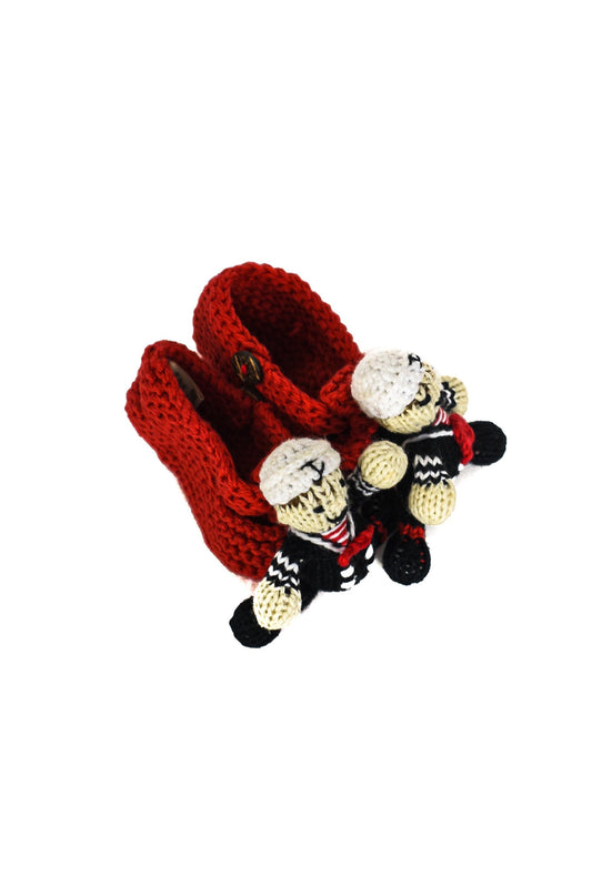 Finn + Emma Booties 3-6M (9cm)
