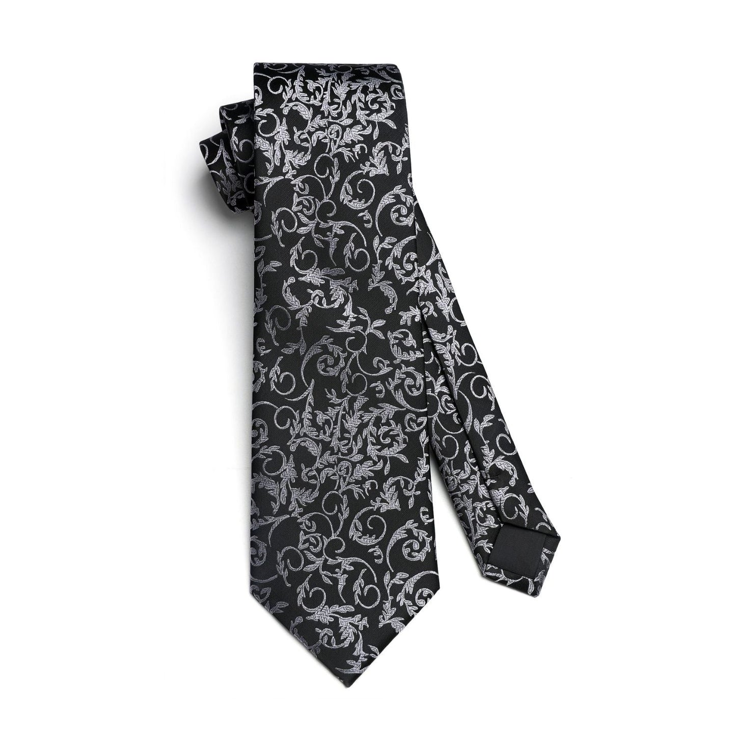 Hisdern Sliver Floral Wedding Accessories Set