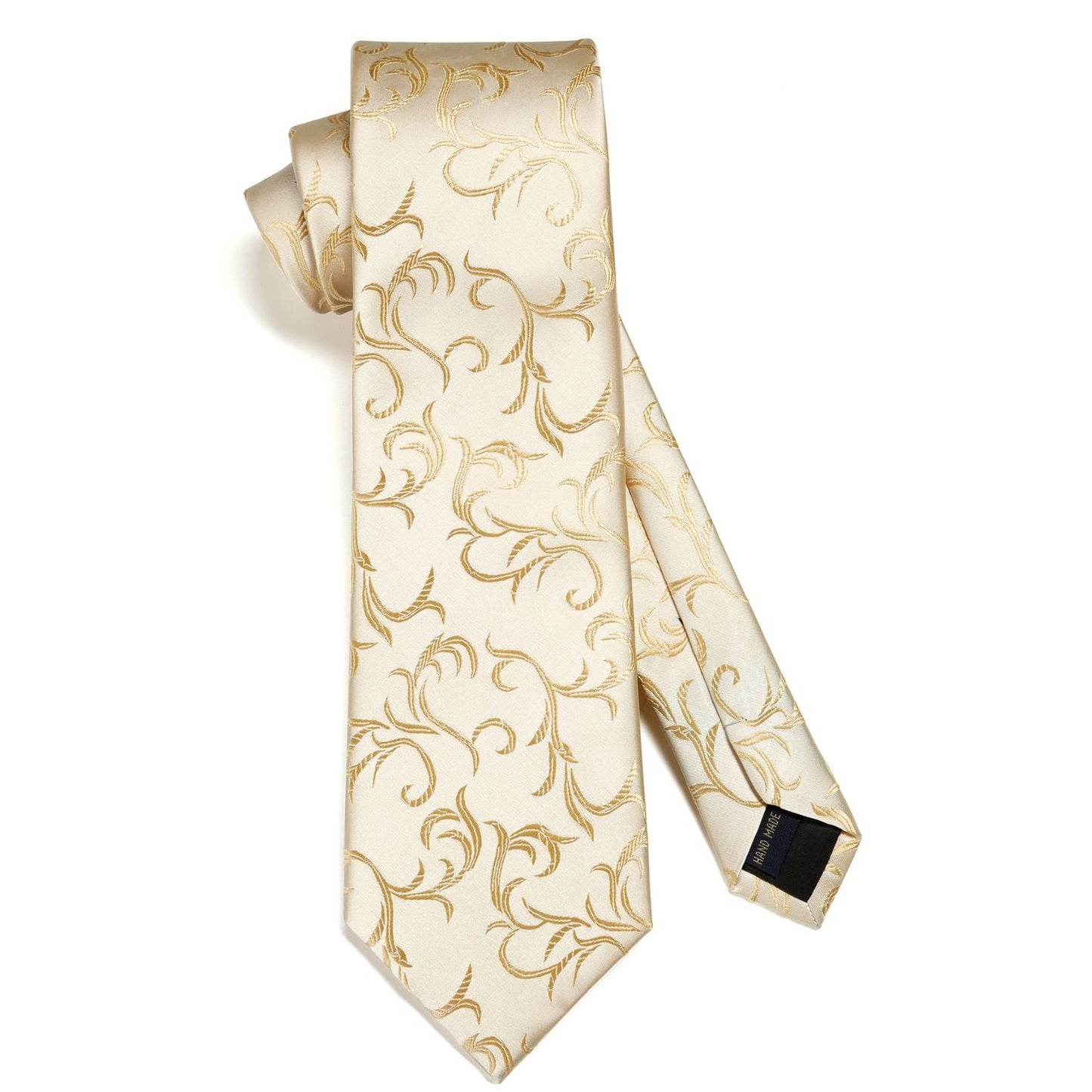 Hisdern Gold Floral Wedding Accessories Set