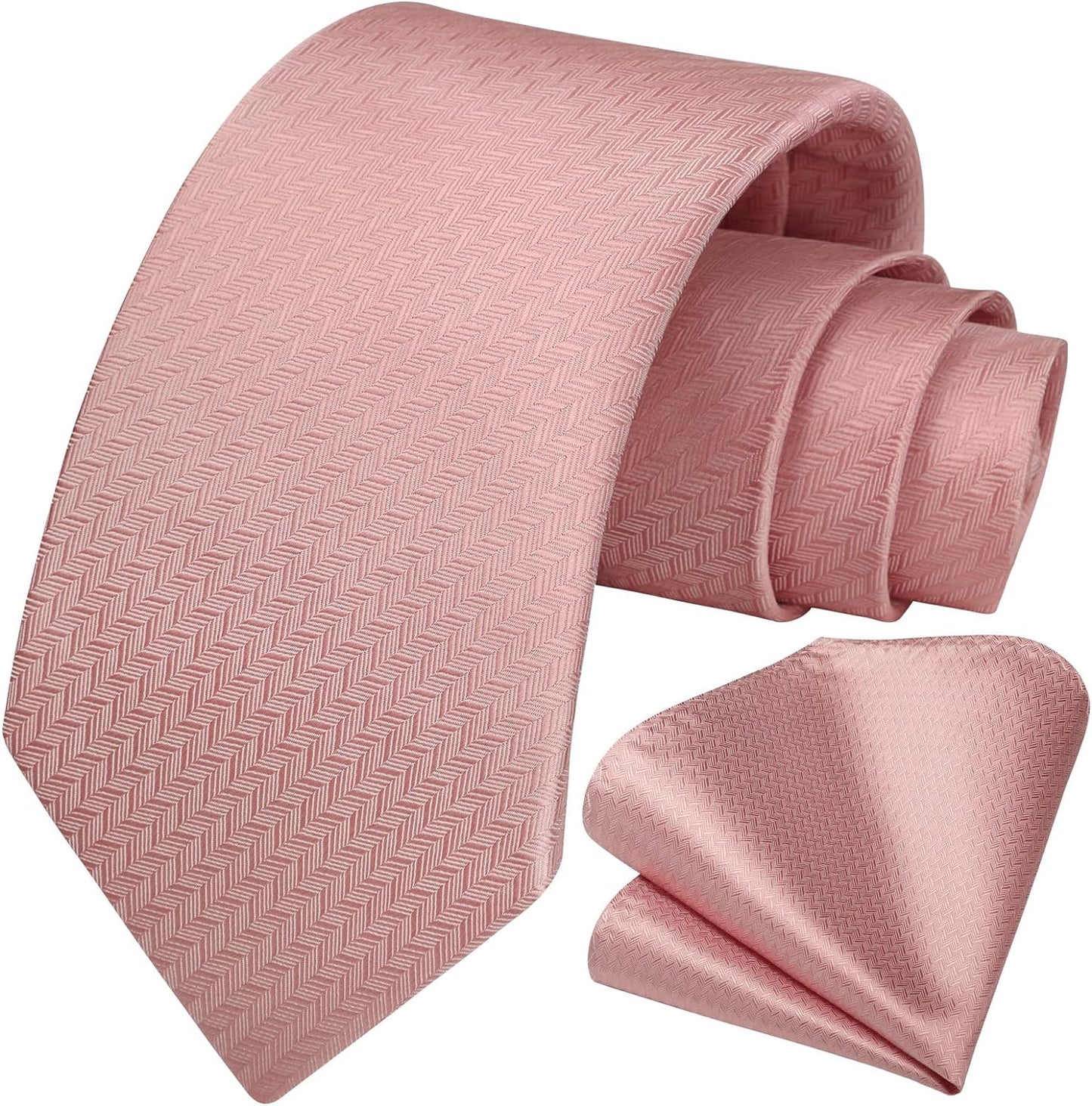 Hisdern Sage Green Houndstooth Wedding Tie Set
