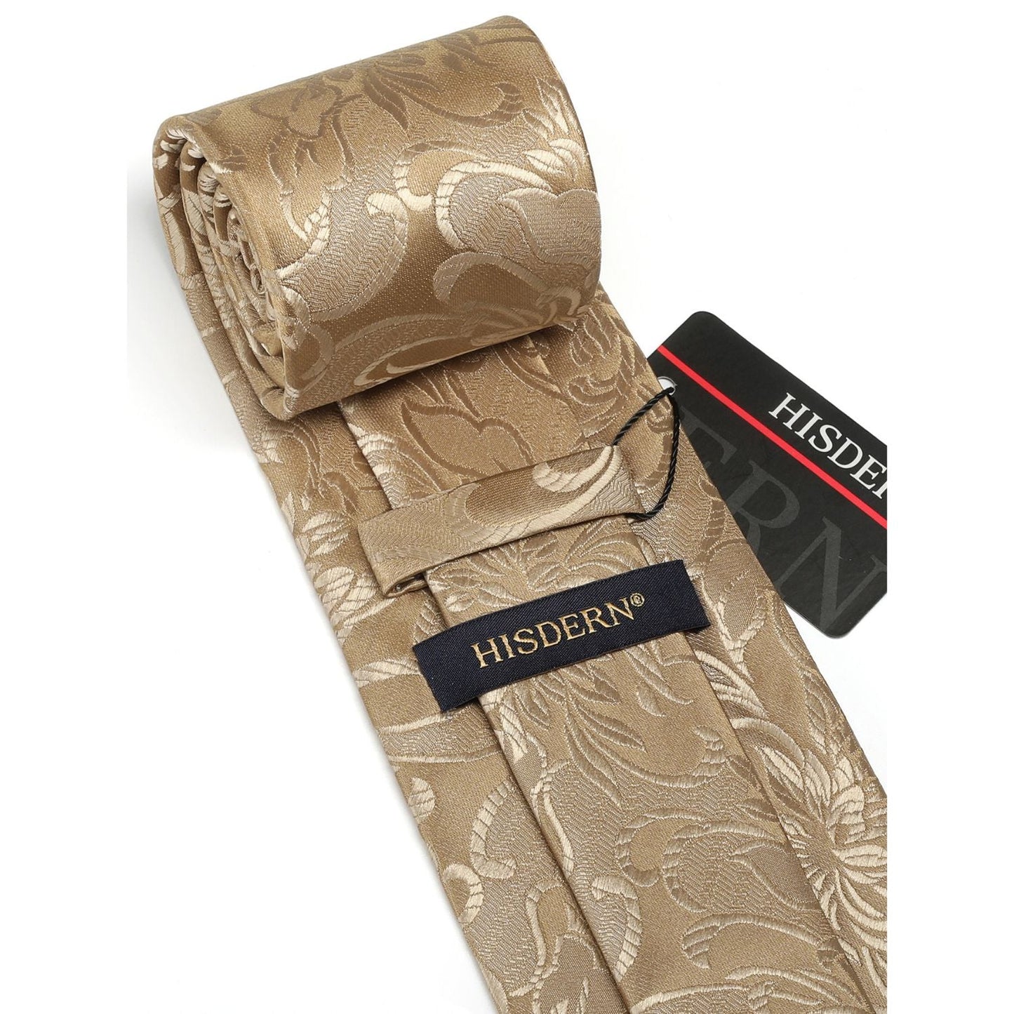 Hisdern Gold Floral Wedding Accessories Set