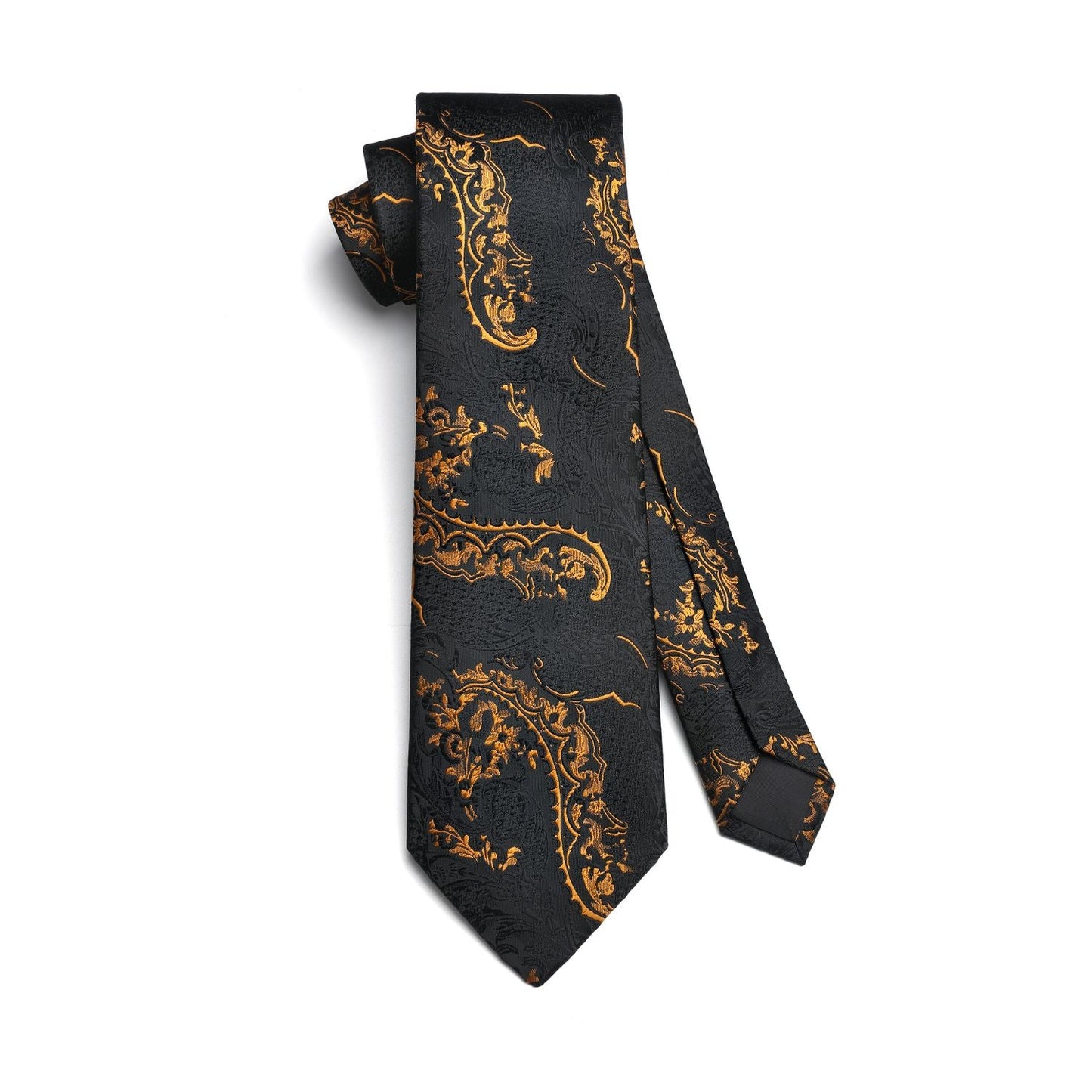 Hisdern Gold Floral Wedding Accessories Set