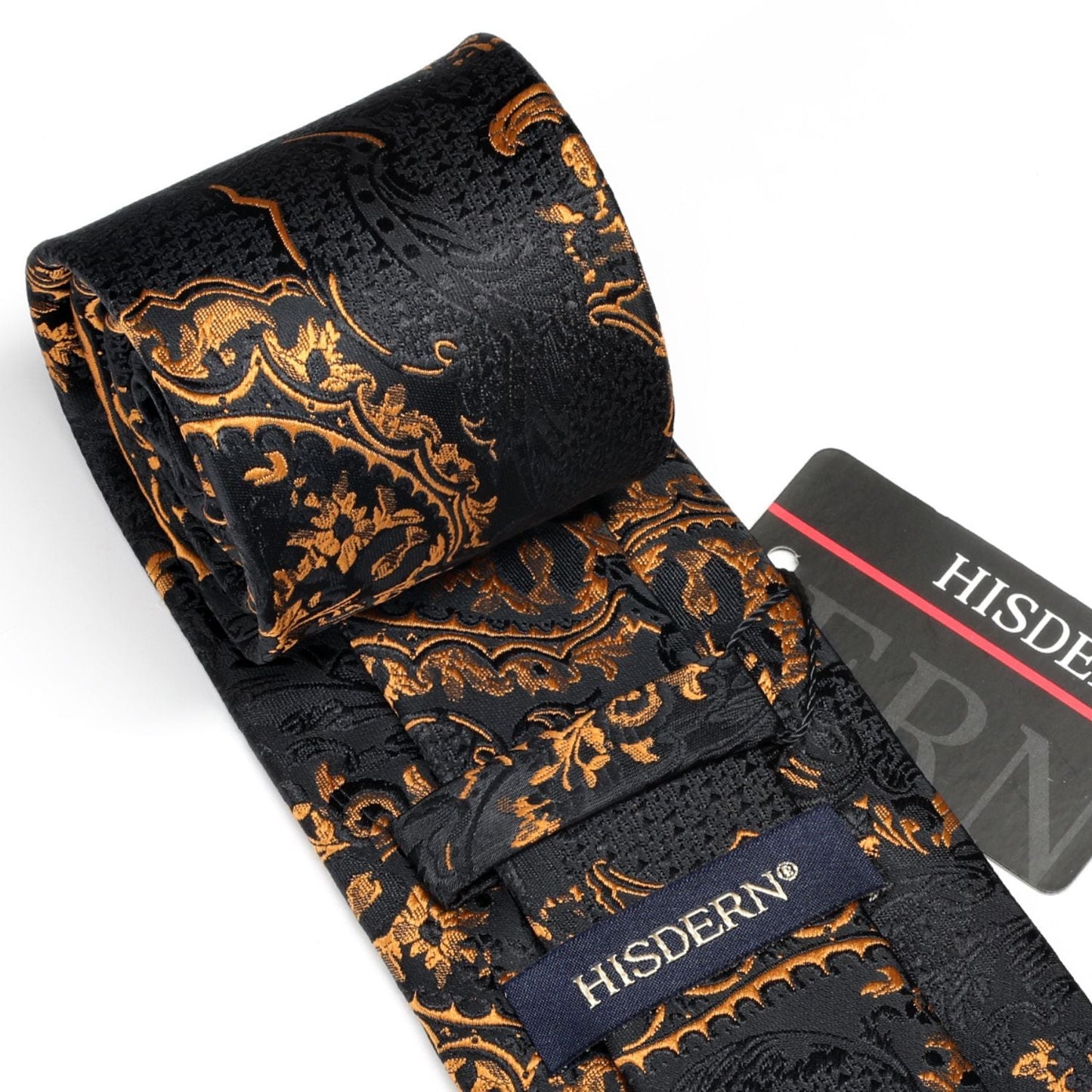 Hisdern Gold Floral Wedding Accessories Set