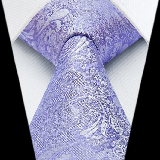 Hisdern Purple Floral Wedding Accessories Set