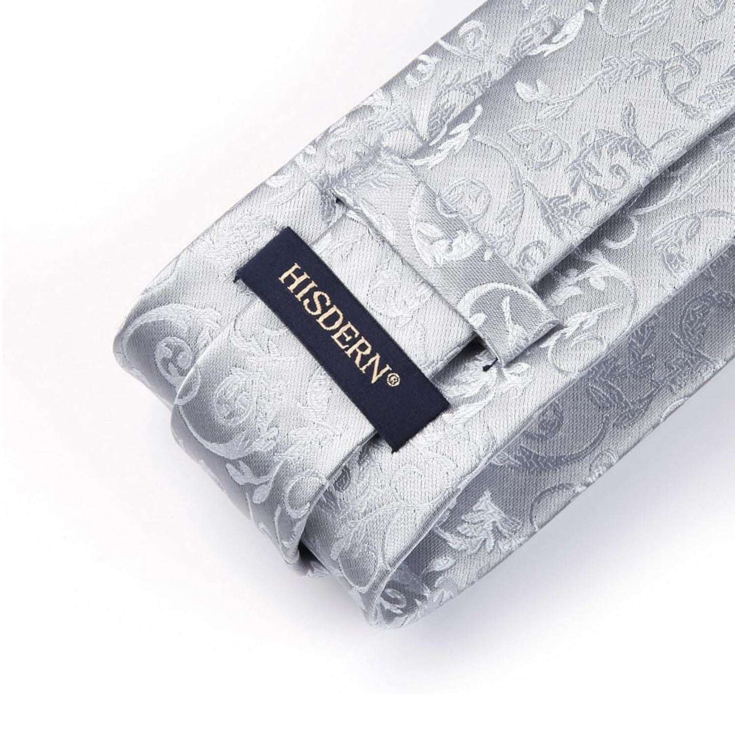 Hisdern Silver Floral Wedding Accessories Set With Clip