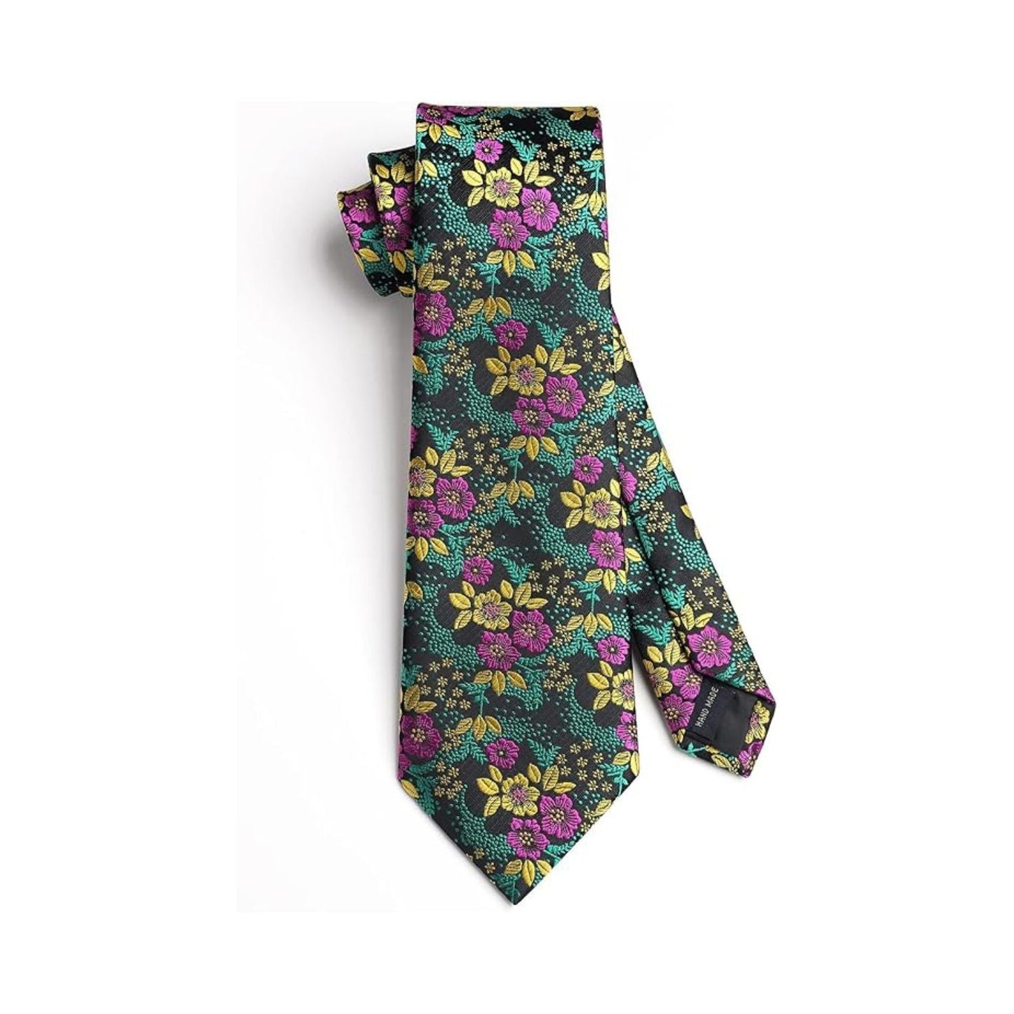 Hisdern Purple Yellow Wedding Accessories Set
