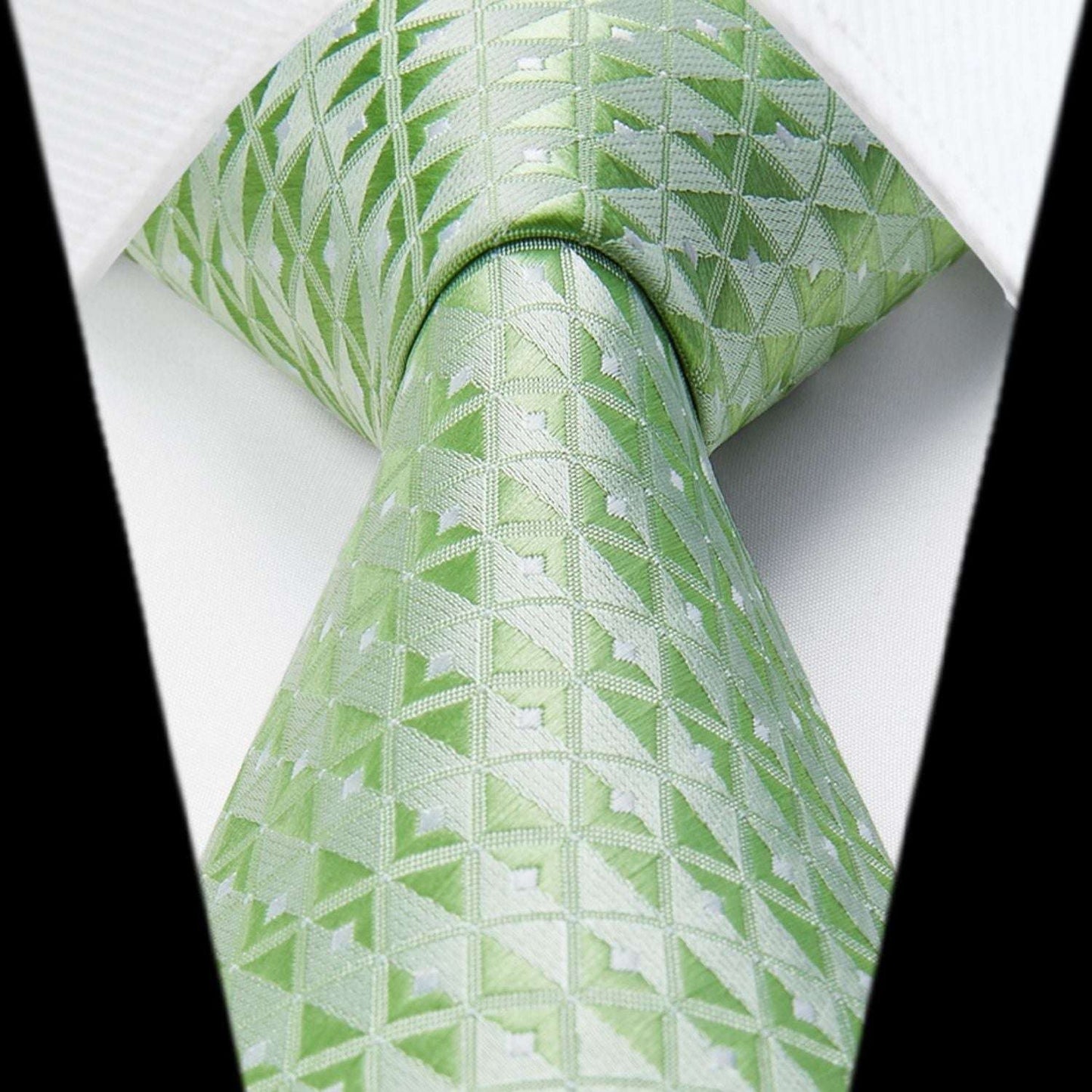 Hisdern Sage Green Plaid Wedding Accessories Set