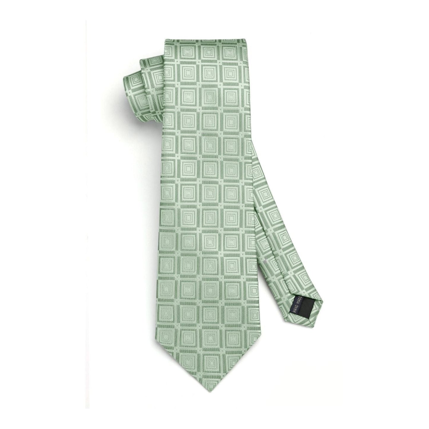Hisdern Green Plaid Wedding Accessories Set