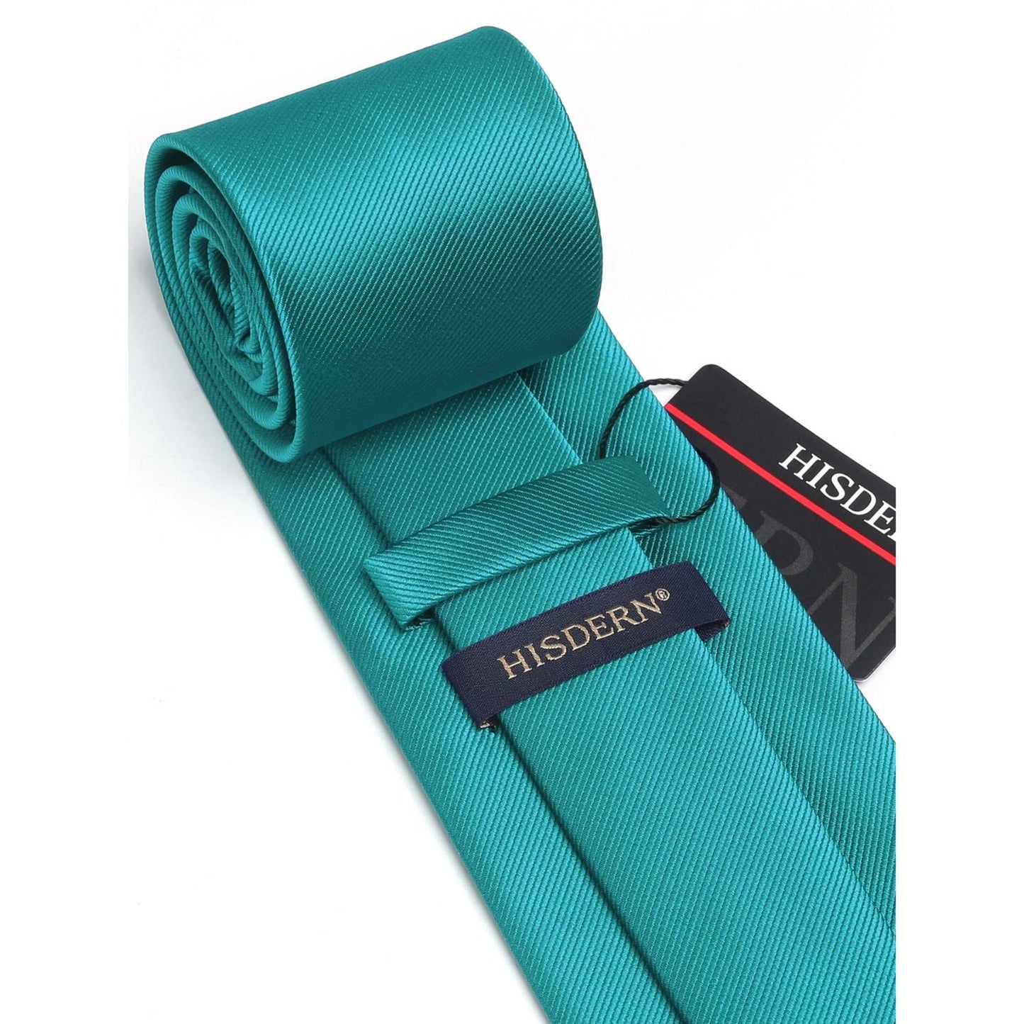 Hisdern Teal Solid Wedding Accessories Set With Clip